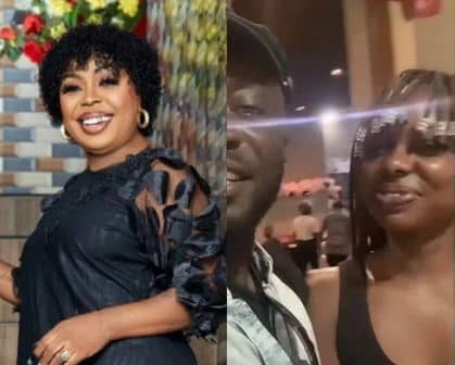 Afia Schwarzenegger and her look-alike