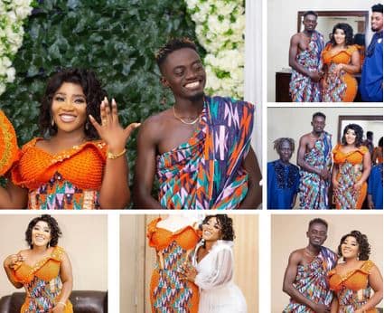 LilWin Finally Marries His Baby Mama of 6 Kids, Maame Serwaa, in Secret Ceremony