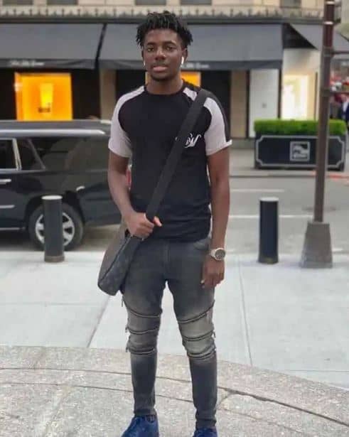 Daryl Paa Kow Anamoah, son of Nana Aba Anamoah