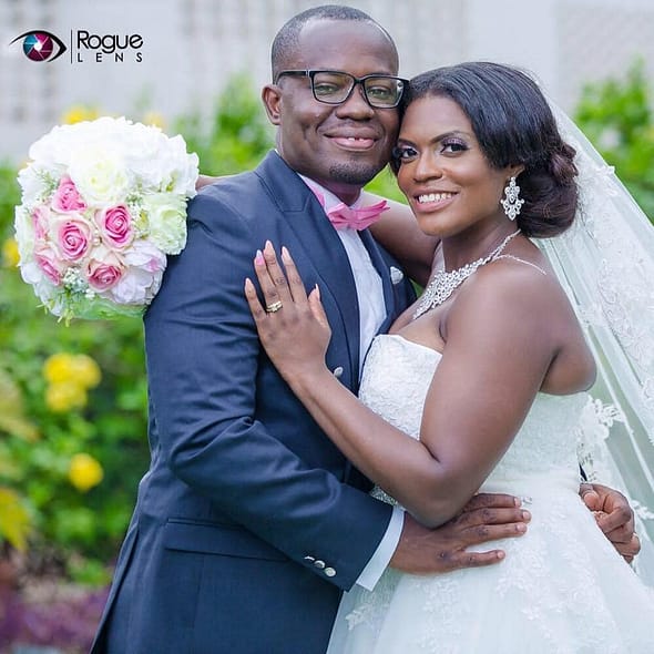 Giovani Caleb's wedding pictures to Belinda Boadu