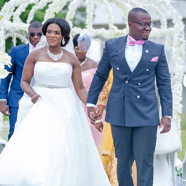 Giovani Caleb's wedding pictures to Belinda Boadu