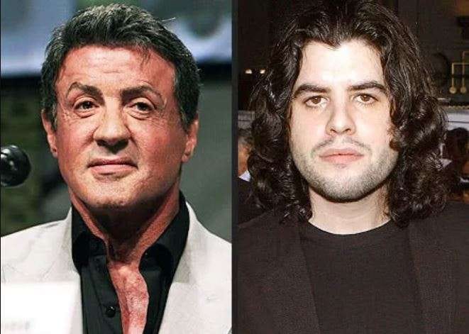 Sage Stallone, the late son of American actor Sylvester Stallone