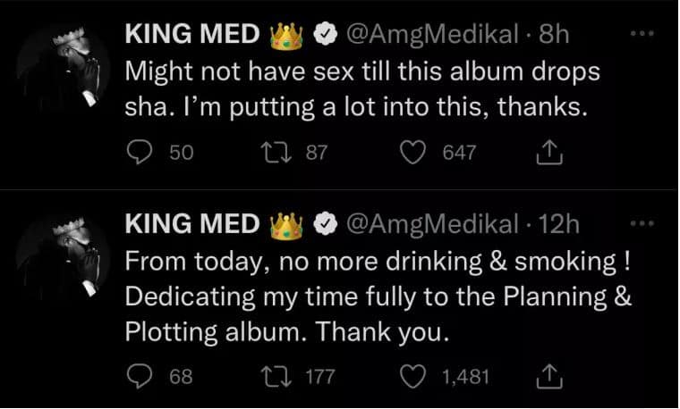 Medikal tweet