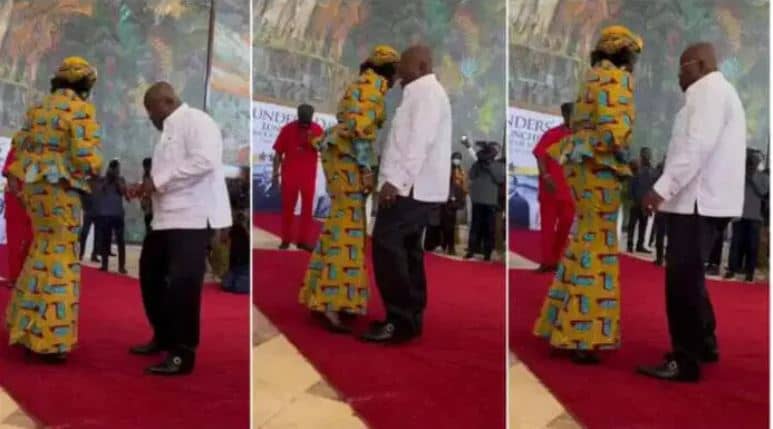 Nana Konadu and Akuffo Addo hit the dancefloor