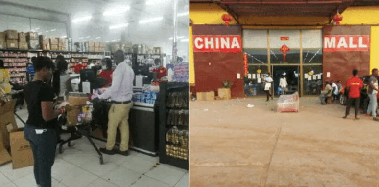 China Mall reportedly pays workers 580ghc monthly