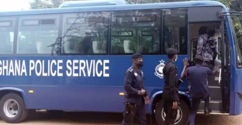 Ghana Police Serivce officers