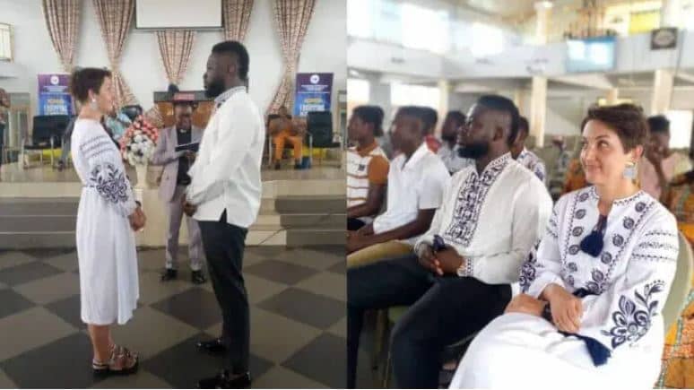 couple trend after having simple wedding in Accra