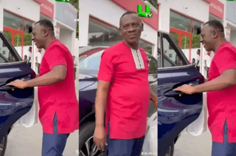 Akrobeto Launches His New 2022 Toyota Venza Hybrid Car Which Cost Him 3.7 Billion Old Cedis