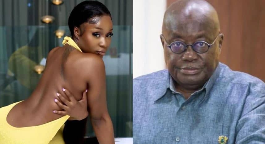 Efia Odo and Nana Addo