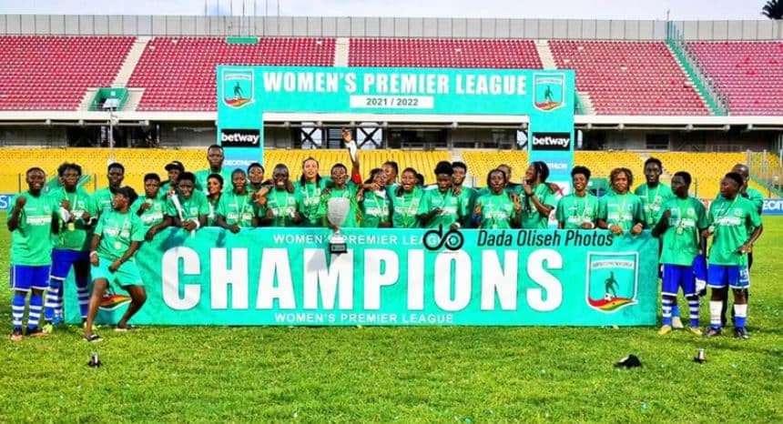 Ampem Darkoa ladies defeat Hasaacas ladies to qualify for CAF Womens Championship 2022