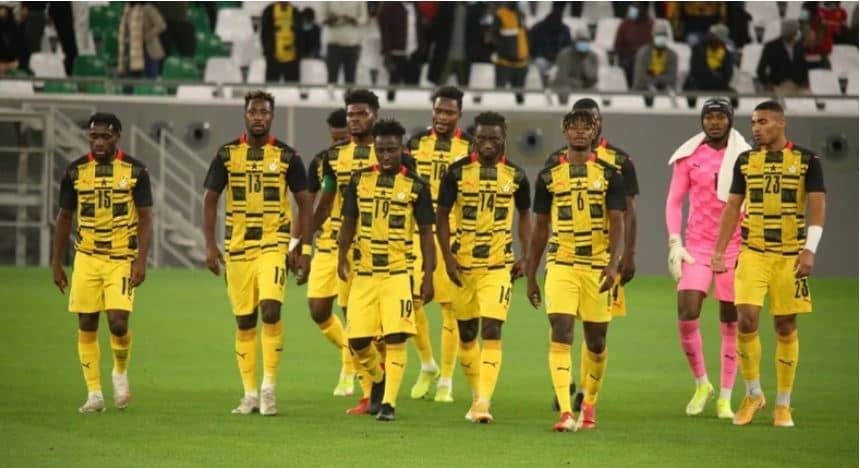 Ghana Black stars team, 2022